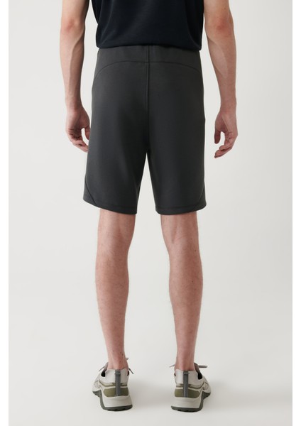 Erkek Antrasit Soft Touch Yandan Cepli Parçalı Regular Fit Şort A41Y3600 fırsatları