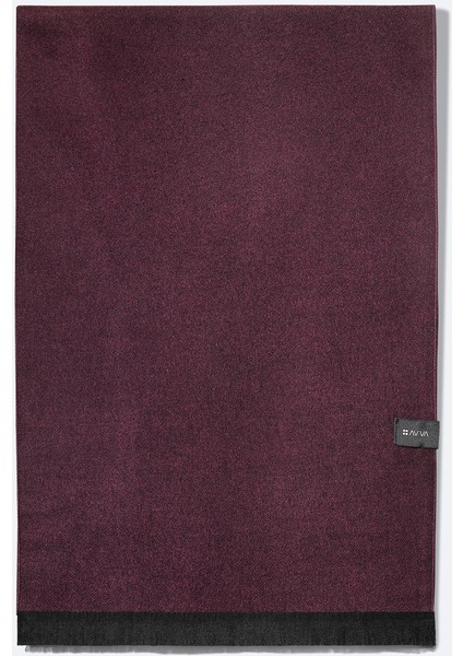 Erkek Bordo Viskon Karışımlı Püsküllü Şal B009401 fiyatları