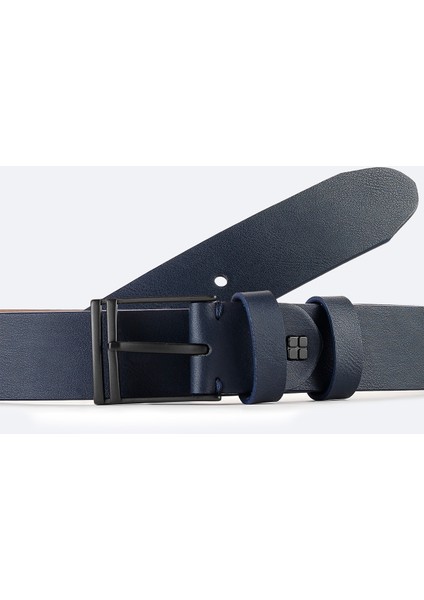 Erkek Lacivert Demir Tokalı Kemer A42Y9313 modelleri