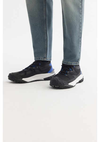 Erkek Siyah %100 Kauçuk Taban Su Itici Sneaker Ayakkabı A42y8010 fiyatları