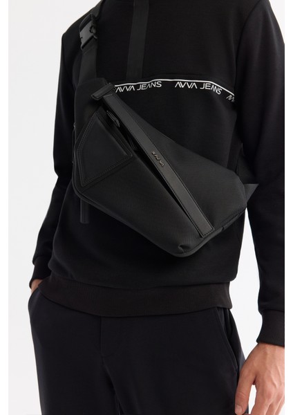 Erkek Siyah Ayarlanabilir Askılı Bel Çantası A42Y9112 fiyatları