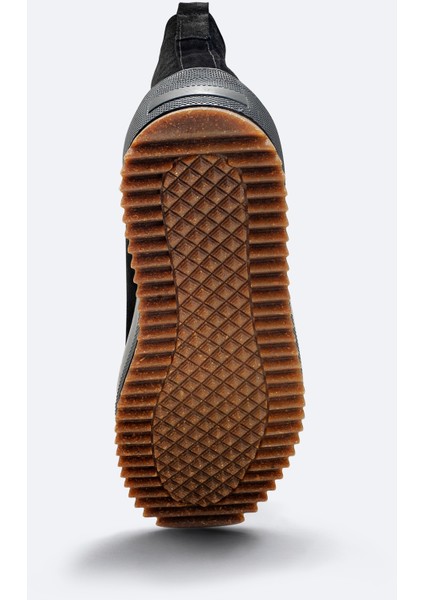 Erkek Siyah %100 Süet Esnek Taban Hafif Chelsea Bot B008009 fırsatları