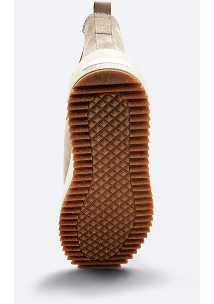 Erkek Vizon %100 Süet Esnek Taban Hafif Chelsea Bot B008009 fırsatları