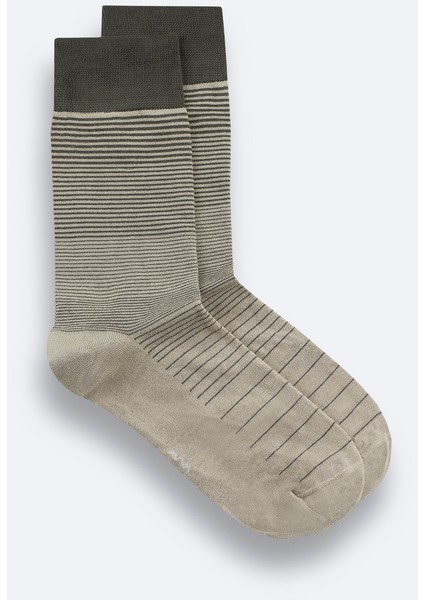 Erkek Haki Bambu Desenli Soket Çorap A52Y8501 fiyatları