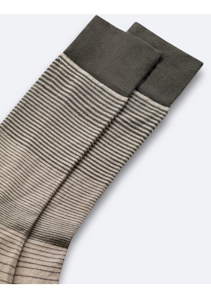 Erkek Haki Bambu Desenli Soket Çorap A52Y8501 modelleri