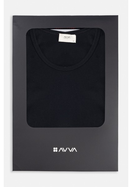 Erkek Siyah Bisiklet Yaka Uzun Kollu Ekoseli Pijama Takımı E003304