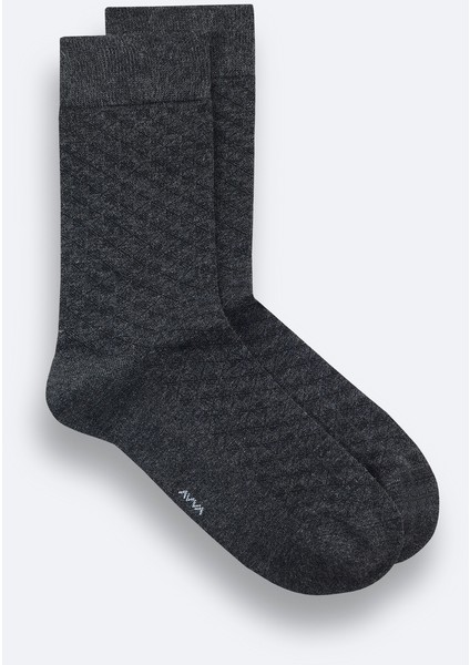 Erkek Antrasit Desenli Bambu Soket Çorap A52Y8502 fiyatları