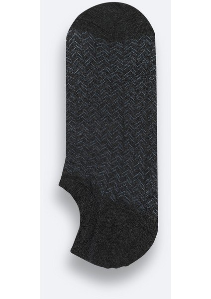 Erkek Antrasit Bambu Sneaker Çorap A51Y8503