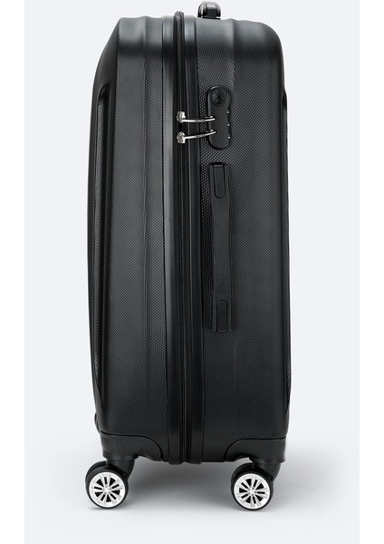 Erkek Siyah Kilitlenebilir Orta Boy Bavul B008112 fiyatları