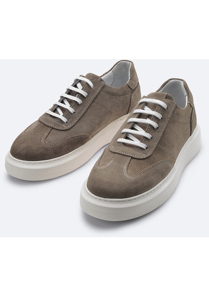 Erkek Vizon %100 Süet Esnek Taban Hafif Casual Ayakkabı B008002 fiyatları