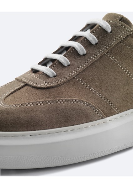Erkek Vizon %100 Süet Esnek Taban Hafif Casual Ayakkabı B008002 modelleri