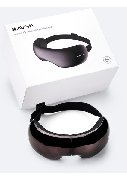 Erkek Siyah Isıtmalı Akıllı Masaj Gözlüğü B009851