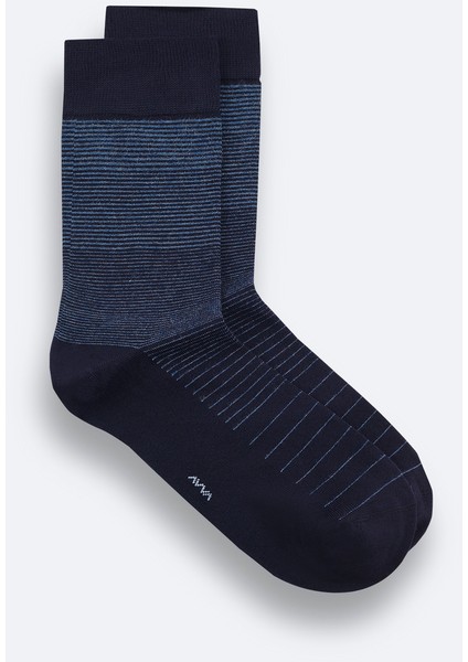 Erkek Lacivert Bambu Desenli Soket Çorap A52Y8501 fiyatları