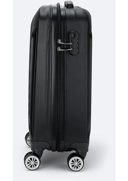 Erkek Siyah Kilitlenebilir Küçük Boy Bavul B008111 fiyatları