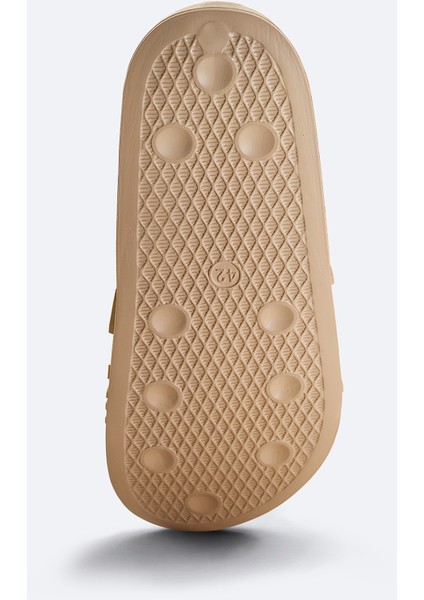 Erkek Bej Esnek Taban Hafif Terlik A51Y8305 indirimleri