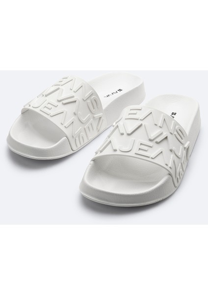 Erkek Beyaz Esnek Taban Hafif Terlik A51Y8305 fiyatları