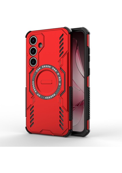 Samsung Galaxy S24 Fe Magsafe Kılıf, Manyetik Düşmeye Dayanıklı Telefon Kılıfı Kapağı Samsung Galaxy S24 Fe (Yurt Dışından)