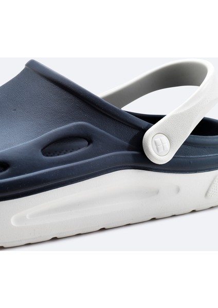 Erkek Lacivert-Beyaz Eva Terlik A31Y8316 modelleri