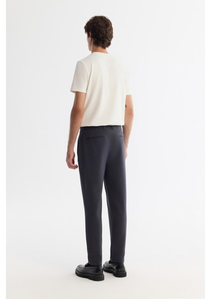 Erkek Siyah Klasik Bel Kolay Ütülenen Chino Slim Fit Pantolon B003035 modelleri