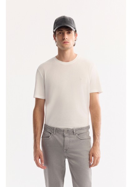 Erkek Gri Klasik Bel Parça Boya Pamuklu Yıkamalı Berlin Slim Fit Jean Pantolon A52Y3509 modelleri