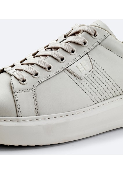Erkek Beyaz %100 Deri Esnek Taban Hafif Casual Ayakkabı A52Y8016 modelleri