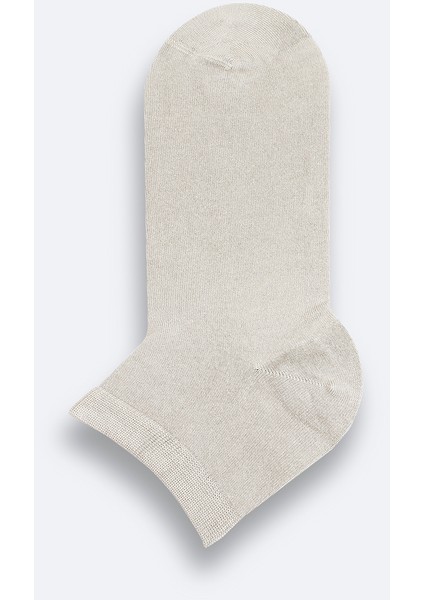 Erkek Bej Pamuklu Patik Çorap B008556