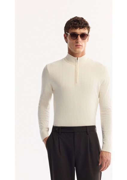 Erkek Kahve Klasik Bel Yün Karışımlı Soft Touch Carrot Fit Pantolon A52Y3012 modelleri