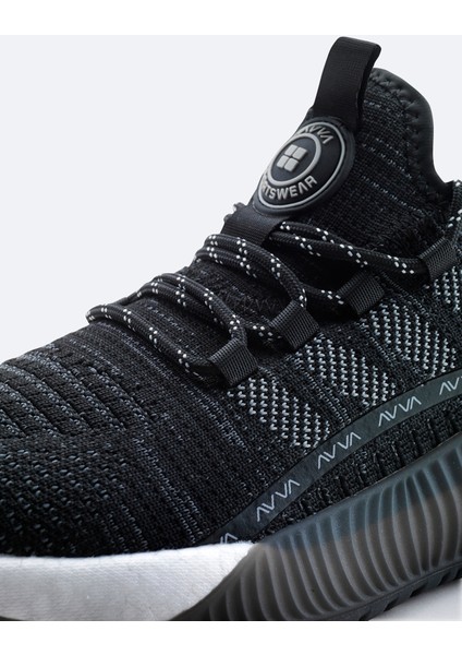 Erkek Siyah Nefes Alan Hafif Sneaker Ayakkabı A41Y8026 modelleri