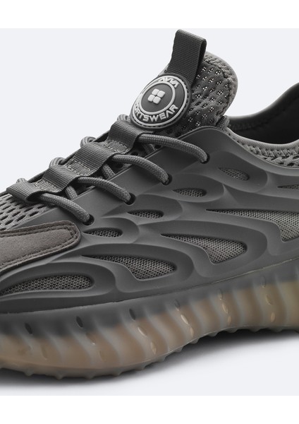 Erkek Gri Nefes Alan Hafif Sneaker Ayakkabı A51Y8011 modelleri
