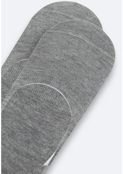 Erkek Gri Pamuklu Babet Çorap B008557 fiyatları