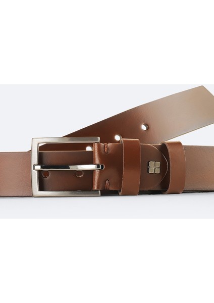 Erkek Kahve %100 Deri Klasik Tokalı Kemer A51Y9306 fiyatları