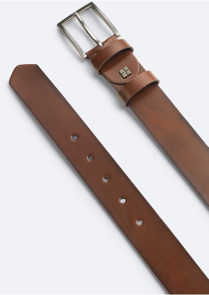 Erkek Kahve %100 Deri Klasik Tokalı Kemer A51Y9306 modelleri