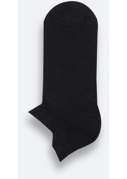 Erkek Siyah Bambu Patik Çorap B008530