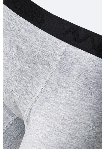 Erkek Gri Basic Pamuklu Tekli Regular Fit Boxer B009510 modelleri