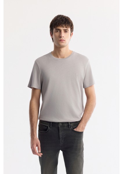 Erkek Gri Eskitme Yıkama Rio Skinny Fit Jean Pantolon A42Y3512 modelleri