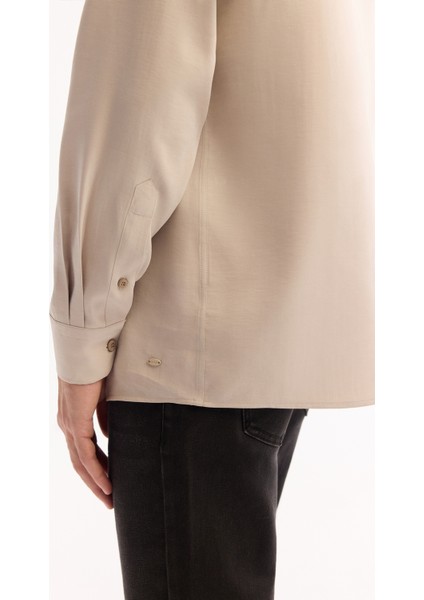 Erkek Taş Düğmeli Yaka Soft Touch Comfort Fit Gömlek A52Y2064 fırsatları