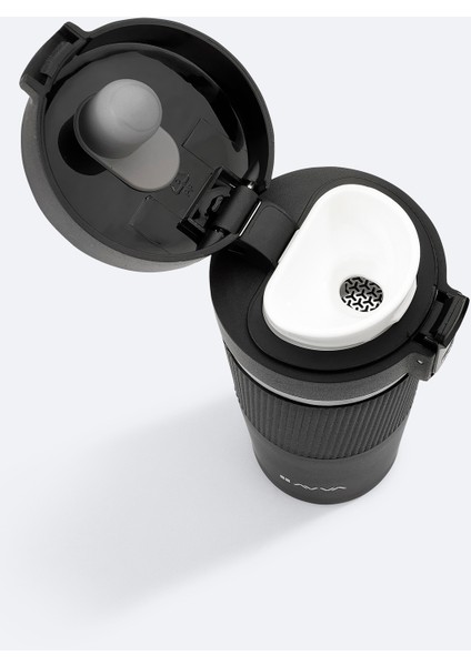 Erkek Siyah Paslanmaz %100 Çelik Termos 400 ML B009902 modelleri