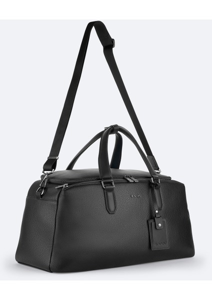 Erkek Siyah Deri Seyahat Çantası A52Y9102 modelleri