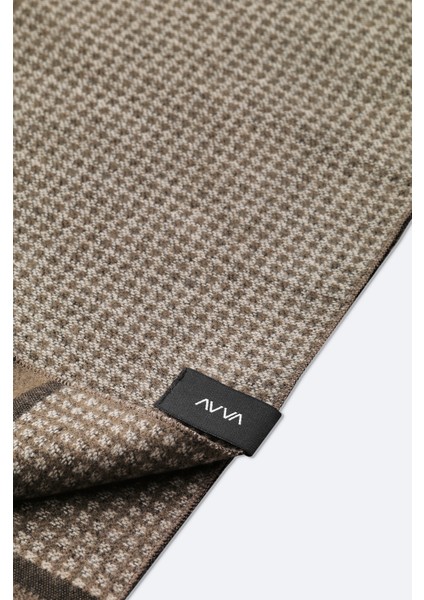 Erkek Vizon Desenli Püsküllü Şal A52Y9406 modelleri