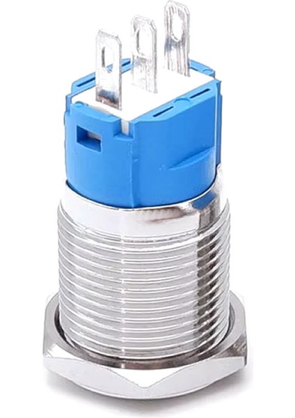 16MM Metal Panel Montaj Düz Kafa Latch Buton No Nc Dc 6A 12V Ac 3A 250V IP67 Su Geçirmez Düğme modelleri