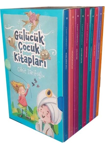 Gülücük Çocuk Kitapları Renkli Ciltli Kutulu Set (9 Kitap)
