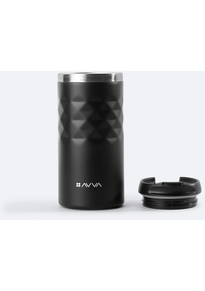 Erkek Siyah Paslanmaz %100 Çelik Termos 300 ML B009901 fiyatları