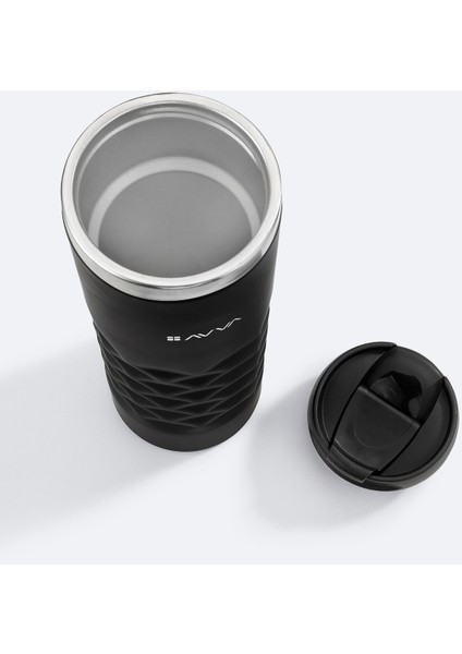 Erkek Siyah Paslanmaz %100 Çelik Termos 400 ML B009900 modelleri