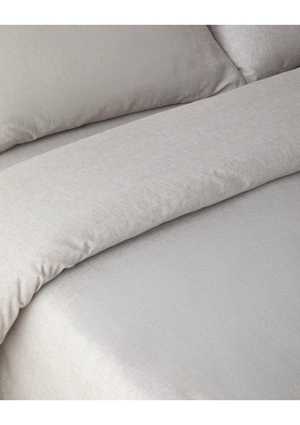 Lush Leopard Jakarlı Çift Kişilik Nevresim Takımı 200X220 cm Bej modelleri