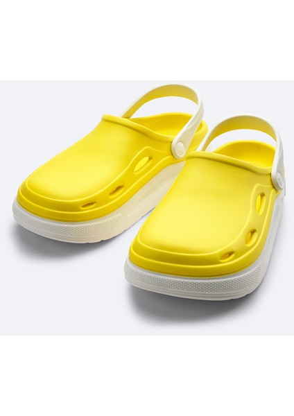 Erkek Beyaz-Sarı Eva Terlik A31Y8316 fiyatları