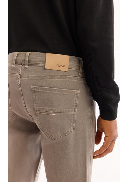 Erkek Vizon Eskitme Yıkamalı Esnek Berlin Slim Fit Jean Pantolon B003524 indirimleri