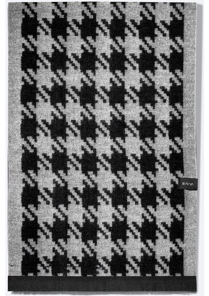 Erkek Siyah Desenli Şal A32Y9411 fiyatları