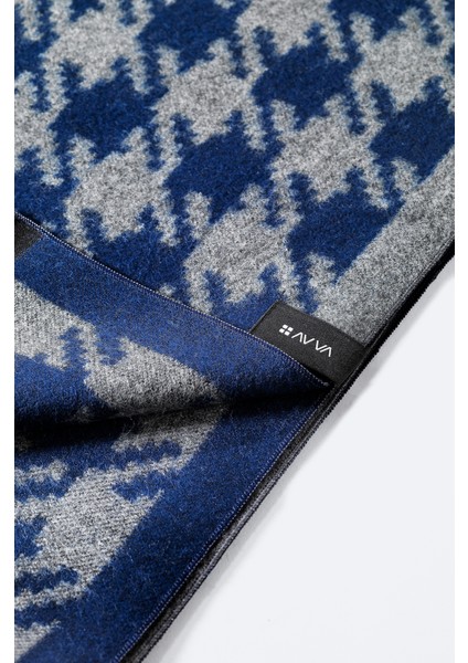 Erkek Lacivert Desenli Şal A32Y9411 modelleri