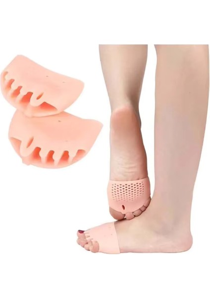 Yumuşak Silikon,morton Nörama ve Metatarsal Destekli,rahatlatıcı, Parmak Duruş Düzeltici(1 Çift)