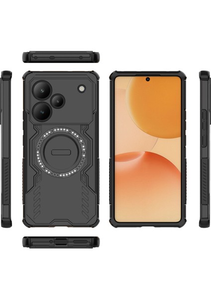 Oppo Realme P4 Pro Magsafe Kılıf, Manyetik Düşmeye Dayanıklı Telefon Kılıfı Kapağı Oppo Realme P4 Pro (Yurt Dışından) fiyatları